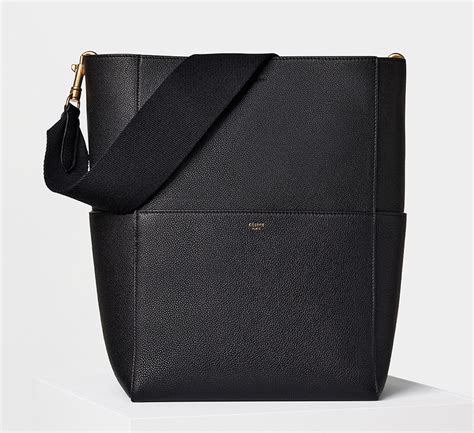 small black celine bag price|celine shoulder bag black.